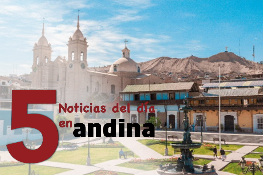 Las 5 del día: Moquegua encabeza el ranking de competitividad regional 2025